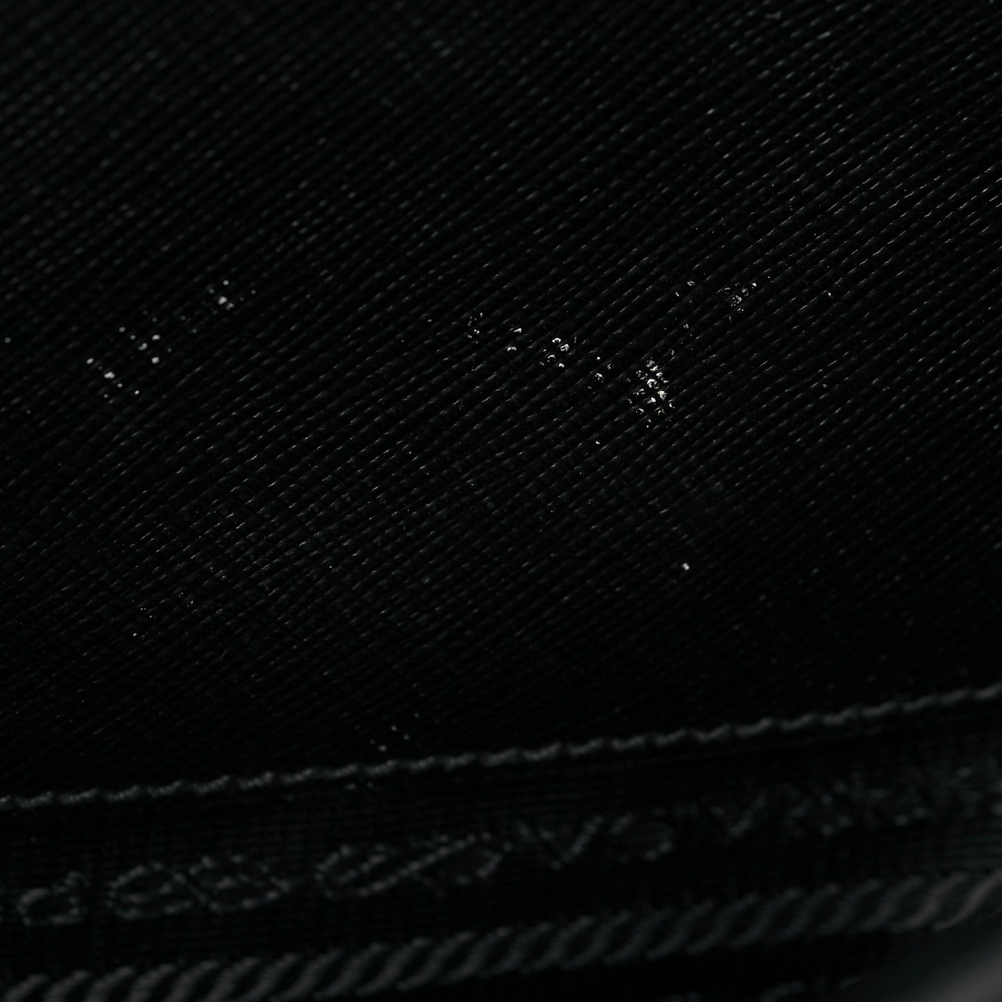 Saffiano Lux Medium Bi-Color Tote Black Talco