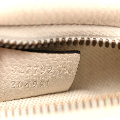 Gucci Grained Calfskin Small Logo Belt Bag White 7 of 10