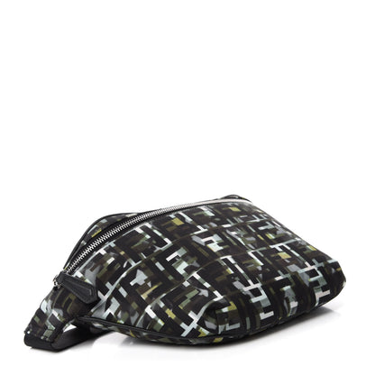 Fendi Nylon CamouFF Belt Bag Black Multicolor 4 of 10