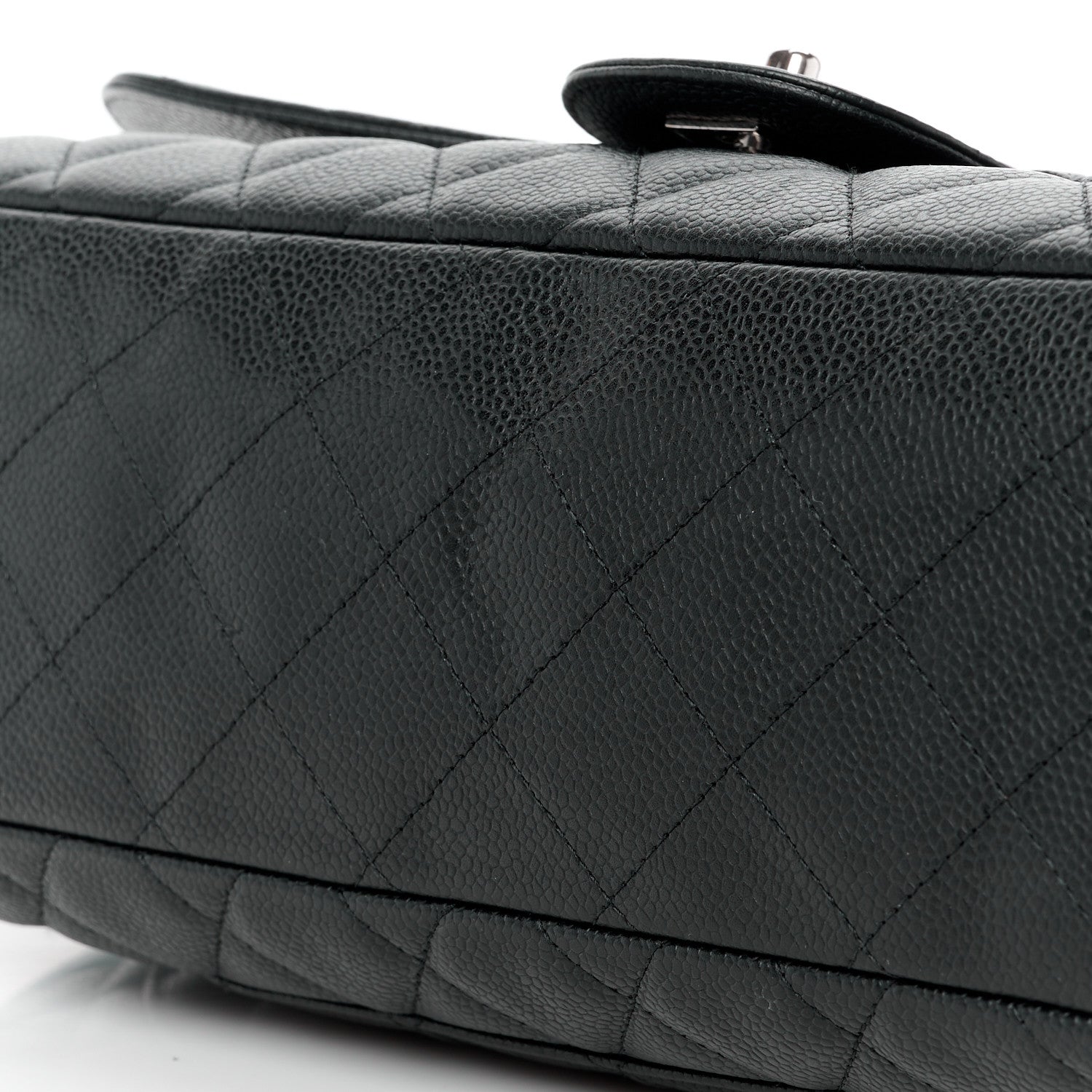 Chanel Caviar Quilted Maxi Single Flap Black 15 of 16