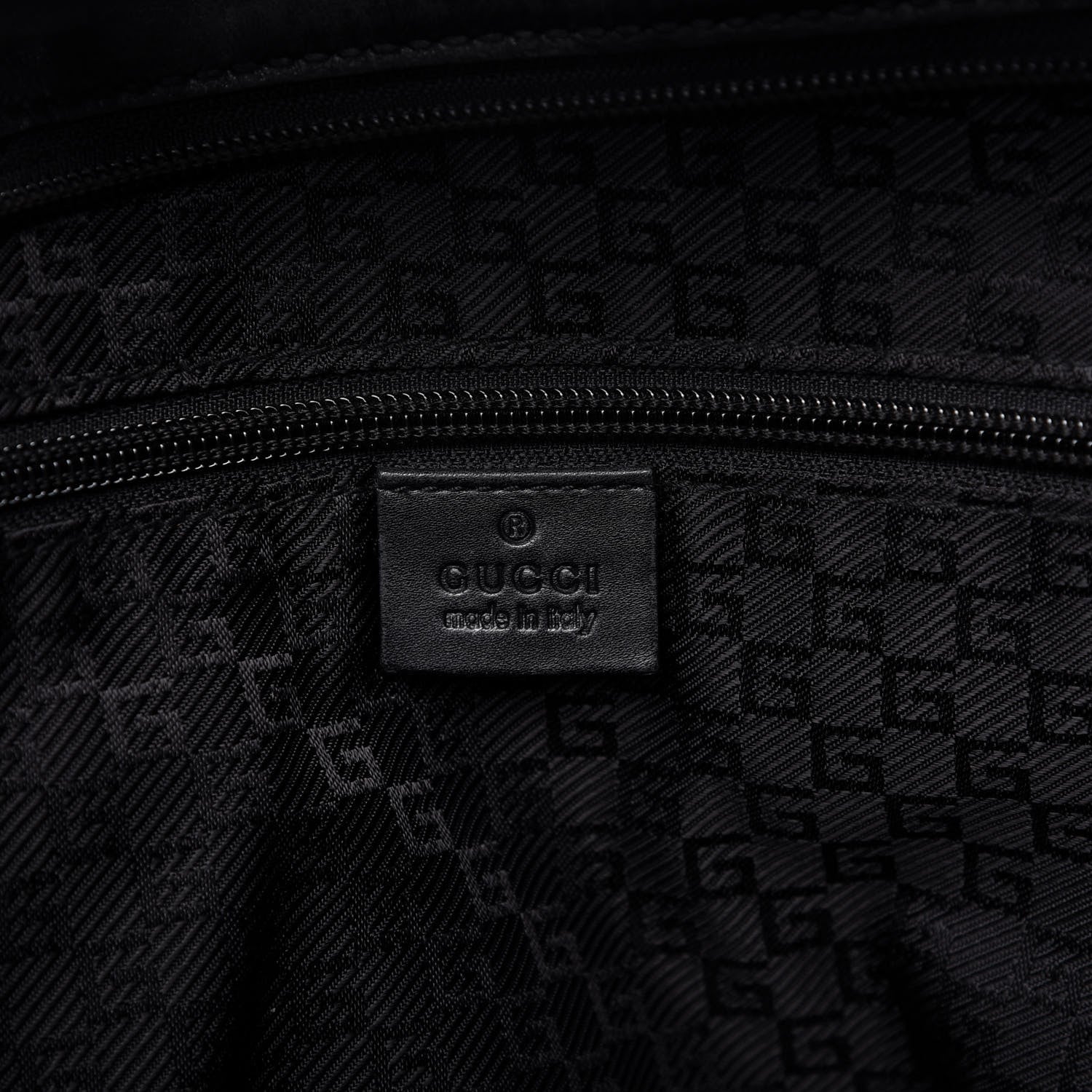 Gucci Canvas Travel Bag Black 8 of 10