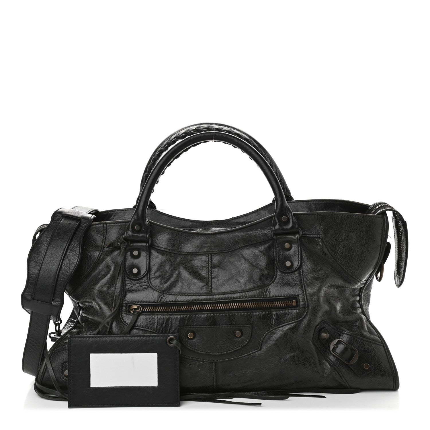 Balenciaga Agneau Classic Hardware Part Time Black 1 of 13