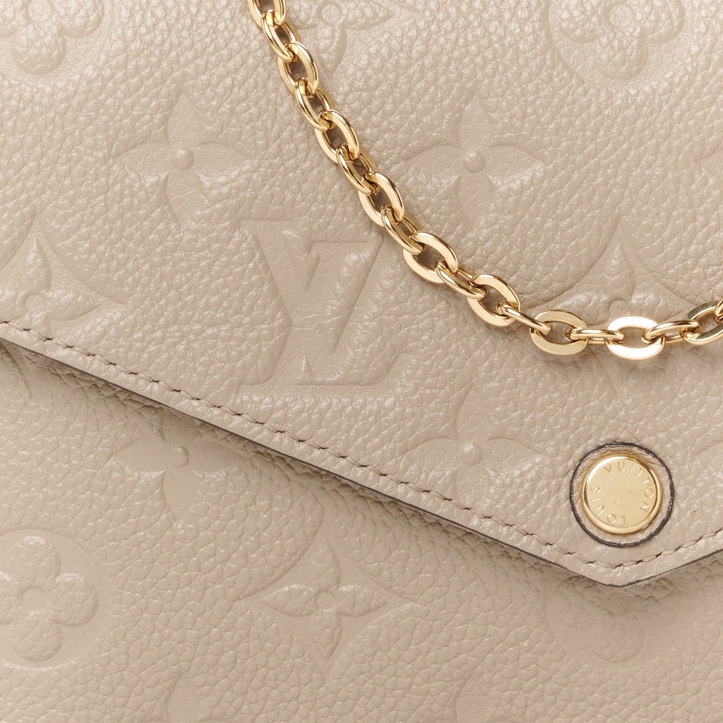 Empreinte Pochette Felicie Chain Wallet Tourterelle