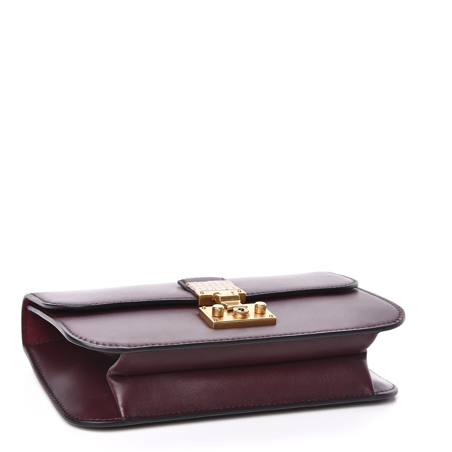 Christian Dior Calfskin Large Dioraddict Flap Bag Deep Amaranth 4 of 9