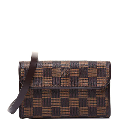 Louis Vuitton Damier Ebene Pochette Florentine S 1 of 18
