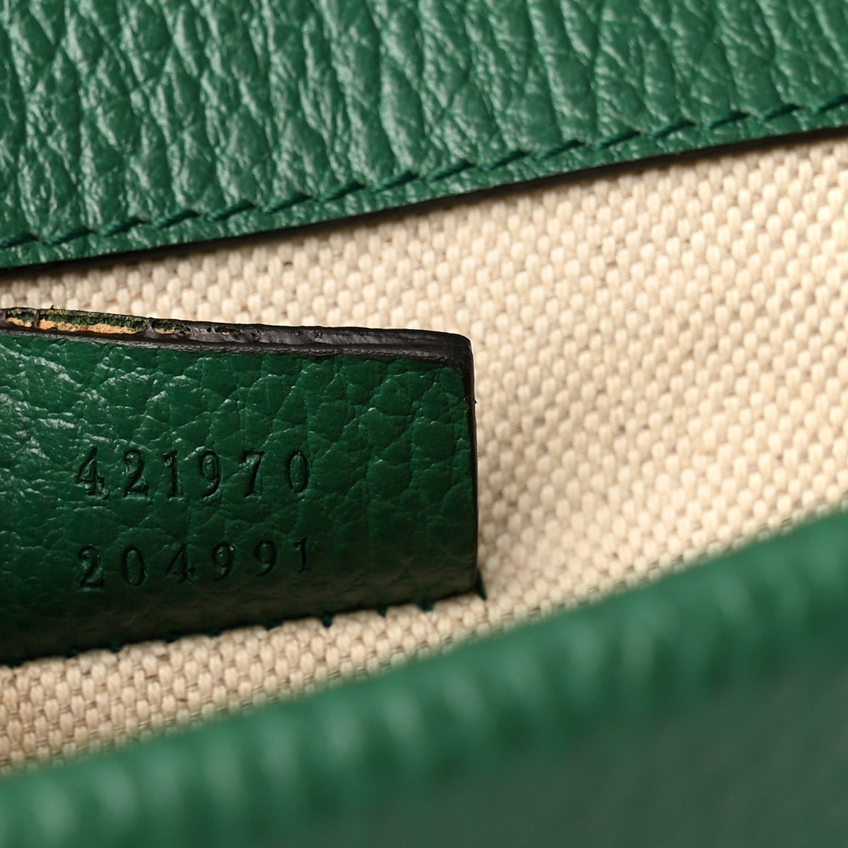 Gucci Calfskin Mini Dionysus Shoulder Bag Emerald 7 of 11