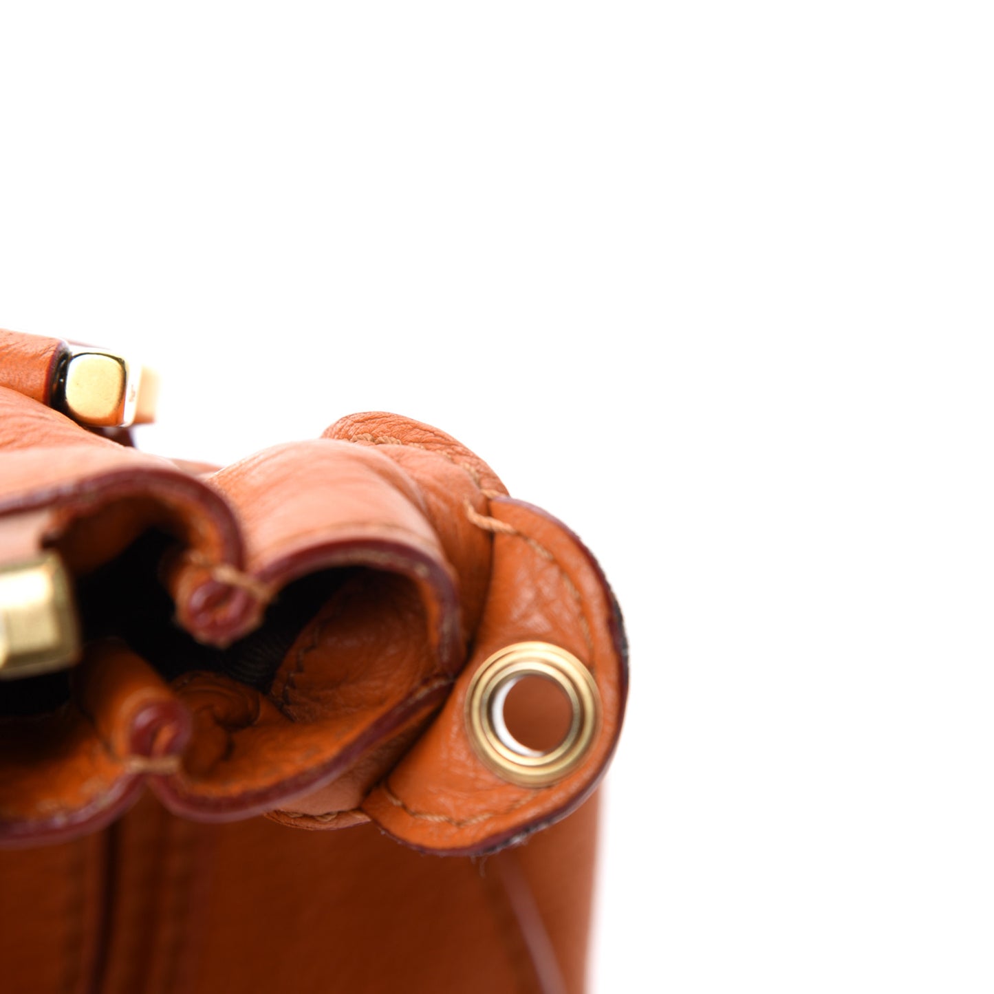 Calfskin Medium Marcie Satchel Indian Summer