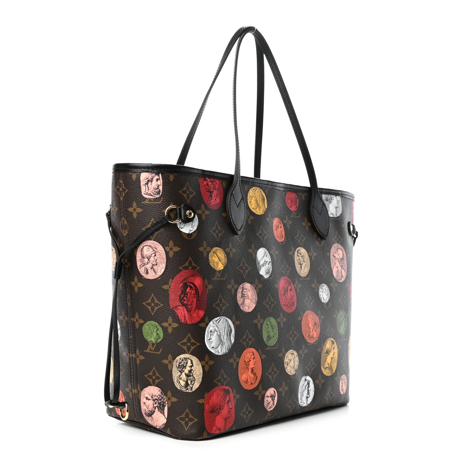 Louis Vuitton X FORNASETTI Monogram Cameo Neverfull MM 2 of 4