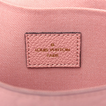 Louis Vuitton Empreinte Pochette Felicie Chain Wallet Rose Poudre 8 of 16