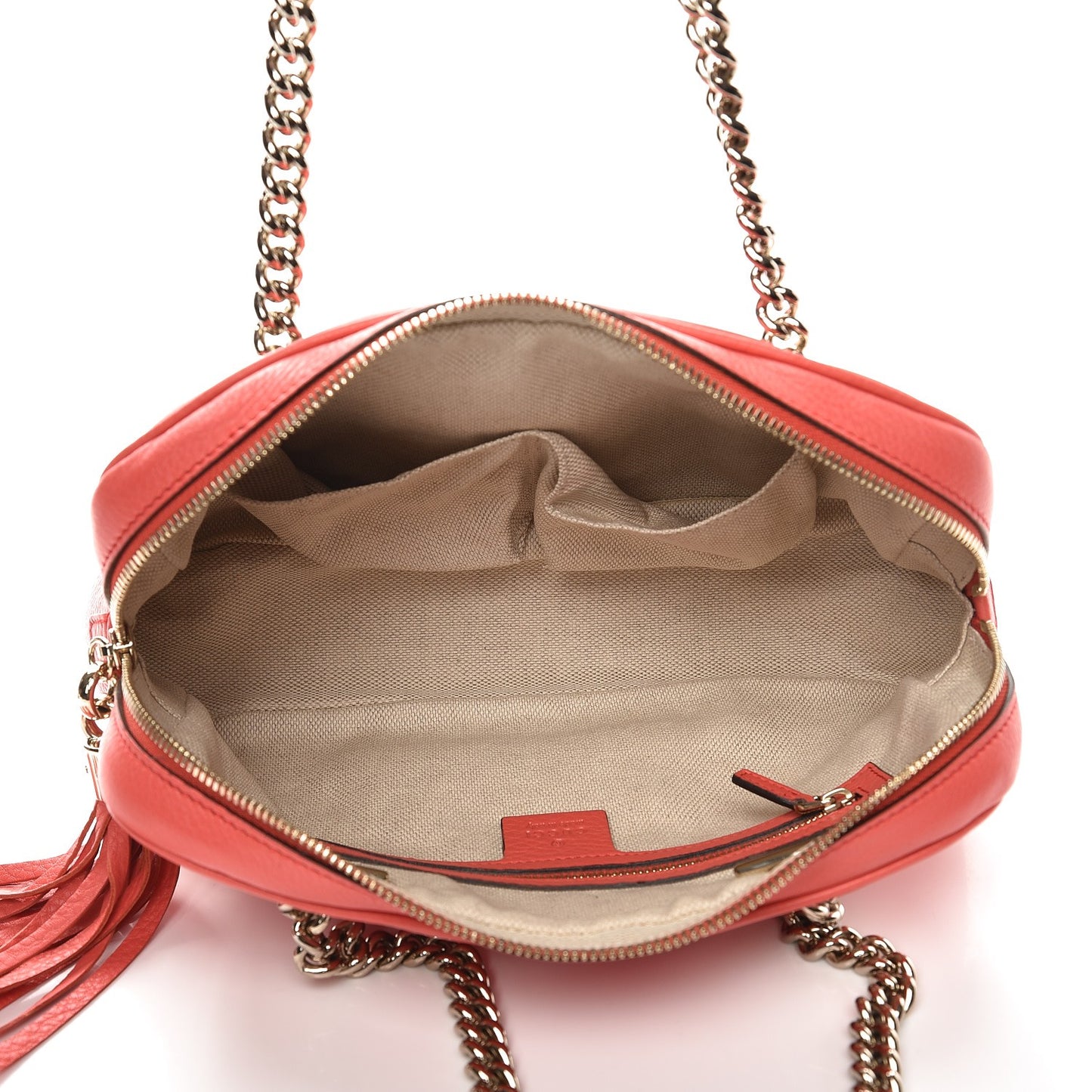 Pebbled Calfskin Small Soho Bowler Begonia Pink