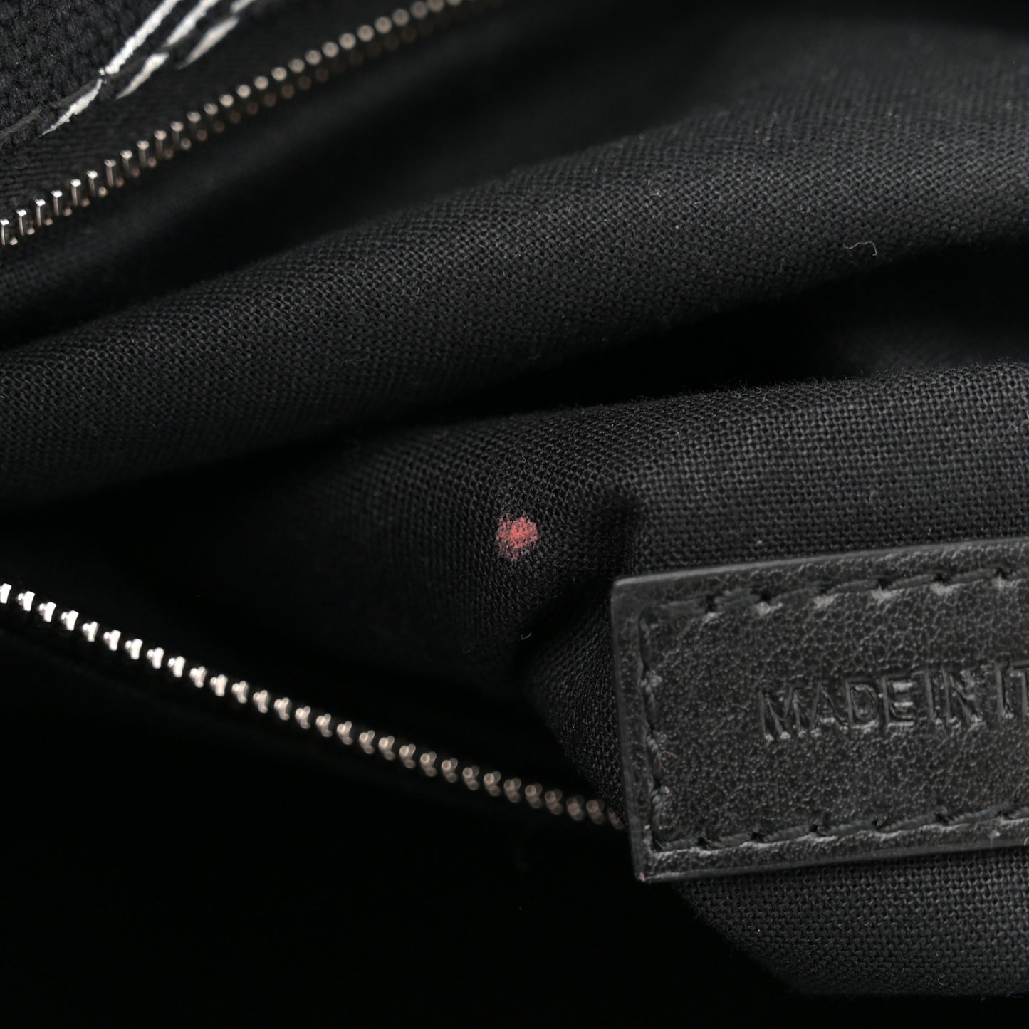 Canvas BB Monogram Sharp Tote Black