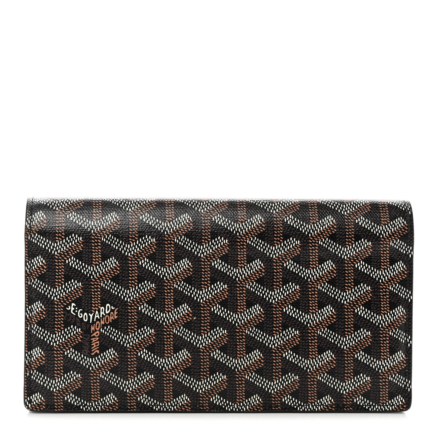 Goyard Goyardine Long Bi-Fold Wallet Black 1 of 12
