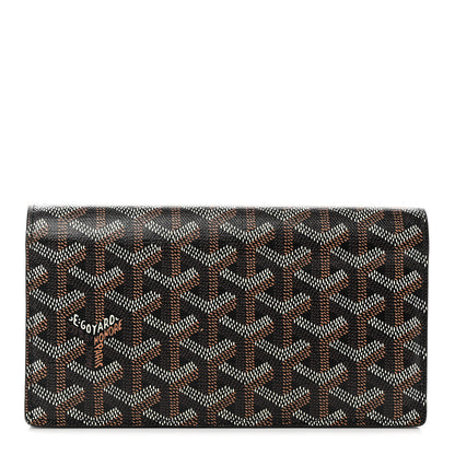 Goyard Goyardine Long Bi-Fold Wallet Black 1 of 12