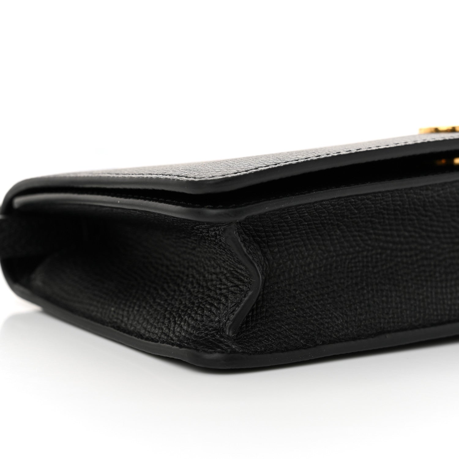 Valentino Garavani Grainy Calfskin Mini Vlogo Shoulder Bag Black 8 of 10