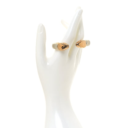 Bulgari Metallic Karung Serpenti Forever Bracelet Light Gold 2 of 6