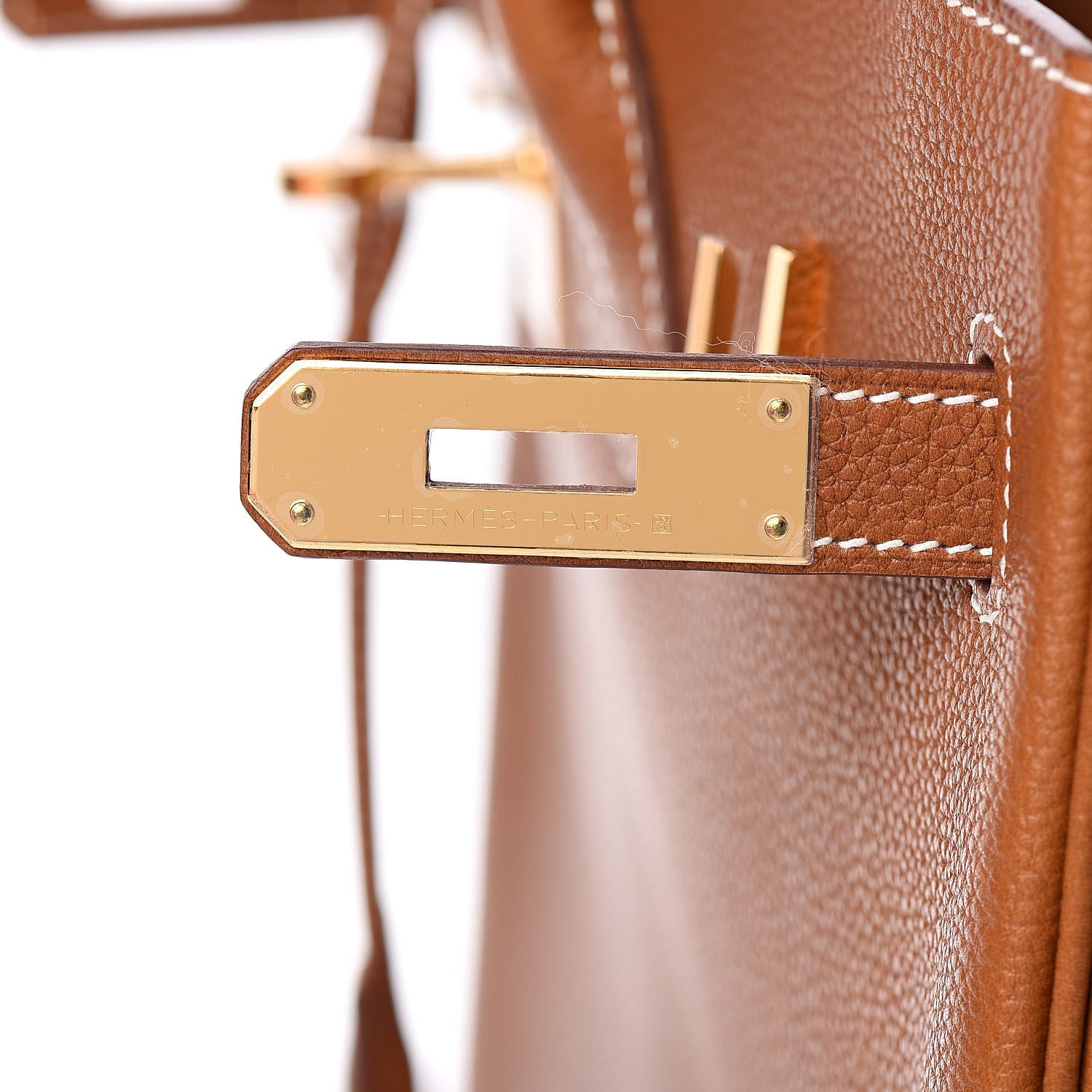 Hermes Natural Barenia Faubourg Birkin 35 Fauve 19 of 32