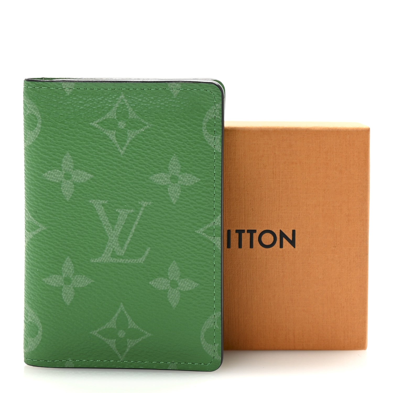 Louis Vuitton Taigarama Pocket Organizer NM Cactus Green 1773553