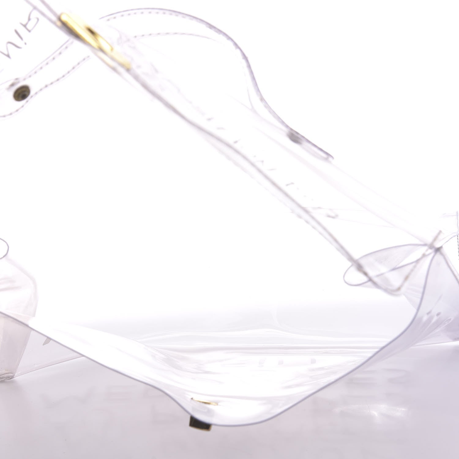 Hermes Vinyl Souvenir De L'Exposition Kelly Transparent 5 of 13
