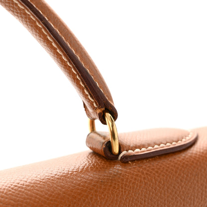 Hermes Courchevel Kelly Sellier 32 Gold 30 of 34