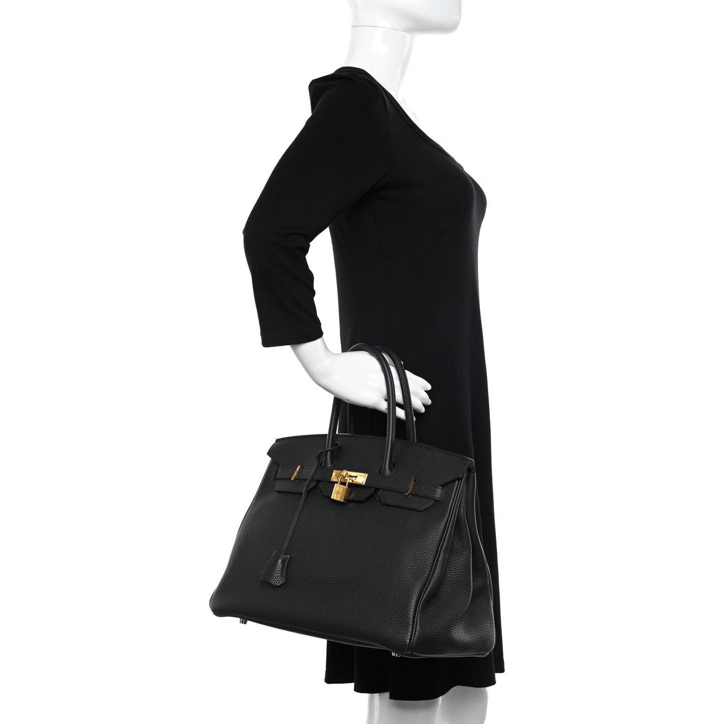 Togo Birkin 35 Black