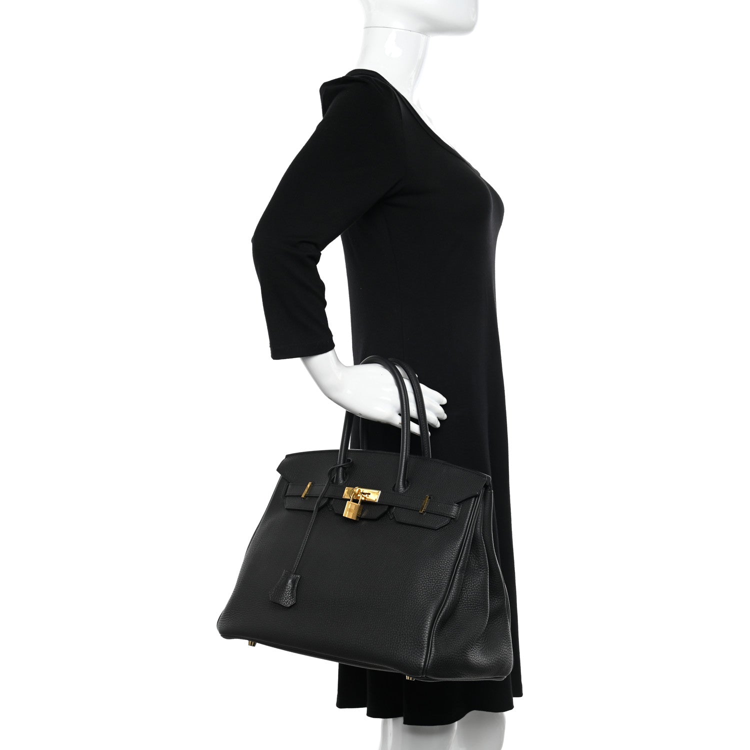 Hermes Togo Birkin 35 Black 2 of 10