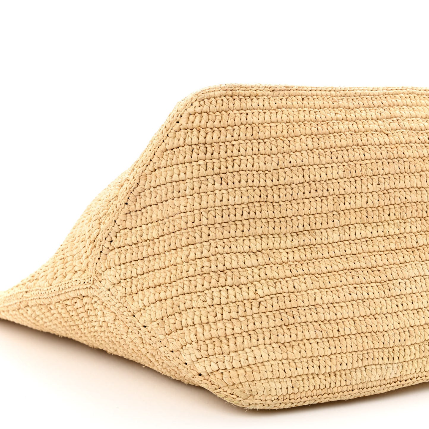 Raffia Paula's Ibiza Fold Shopper Tote Natural Tan