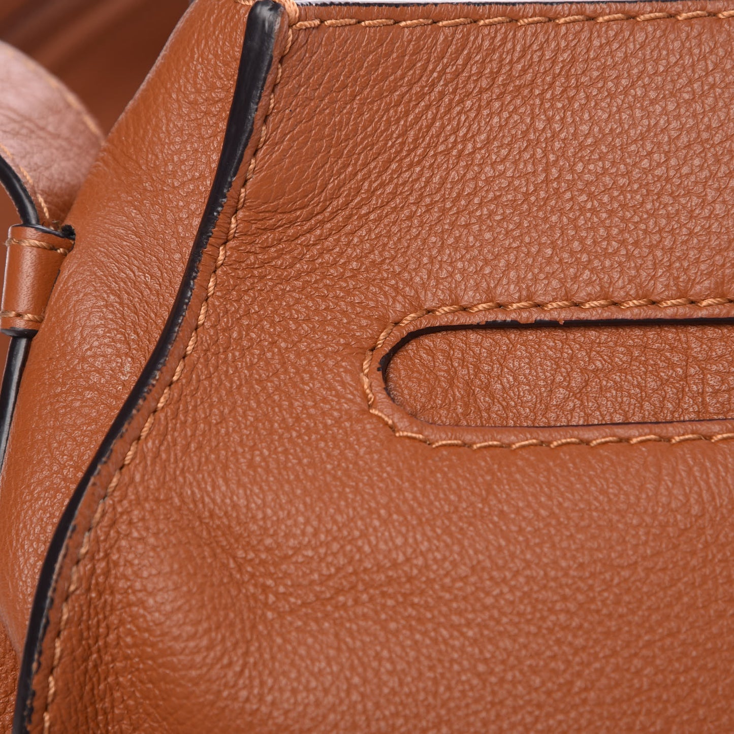 Calfskin Medium Marcie Round Crossbody Bag Tan