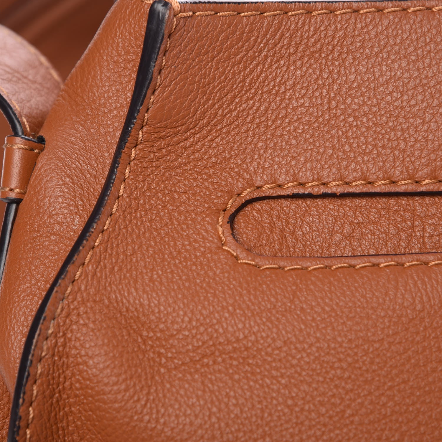 Chloe Calfskin Medium Marcie Round Crossbody Bag Tan 9 of 9