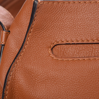 Chloe Calfskin Medium Marcie Round Crossbody Bag Tan 9 of 9