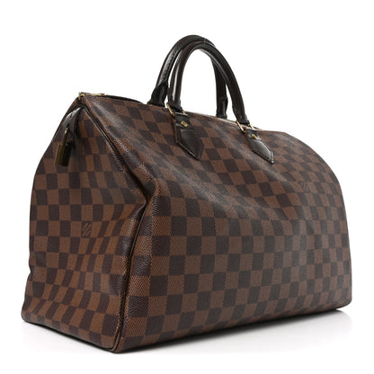 Louis Vuitton Damier Ebene Speedy 35 3 of 9