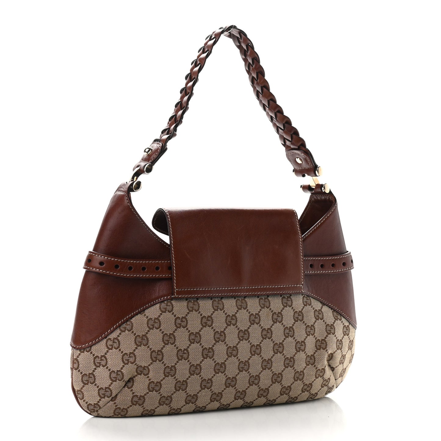 Monogram Pelham Shoulder Bag Brown