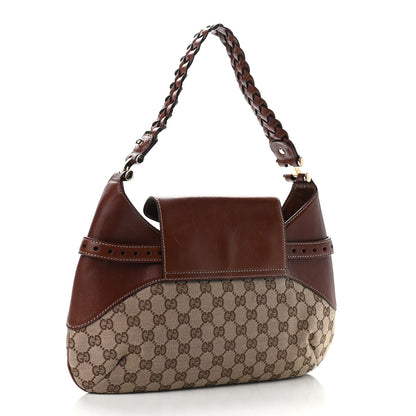 Gucci Monogram Pelham Shoulder Bag Brown 3 of 10