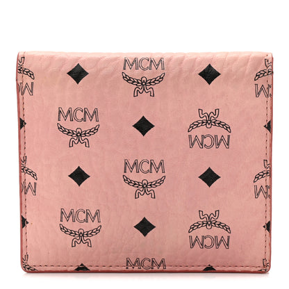 MCM Visetos ID Wallet Pink 1 of 9