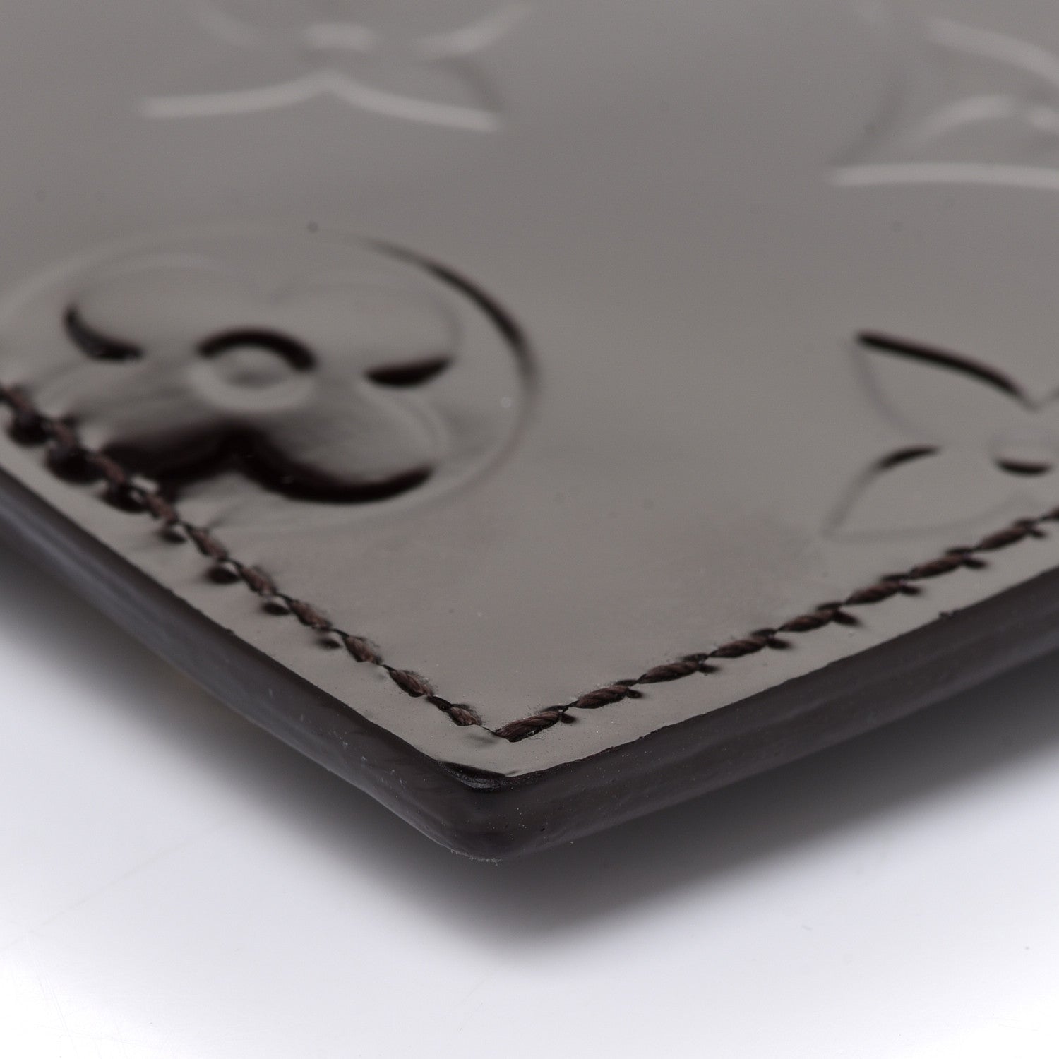 Louis Vuitton Vernis Pershing Square Clutch GM Rouge Fauviste 9 of 11