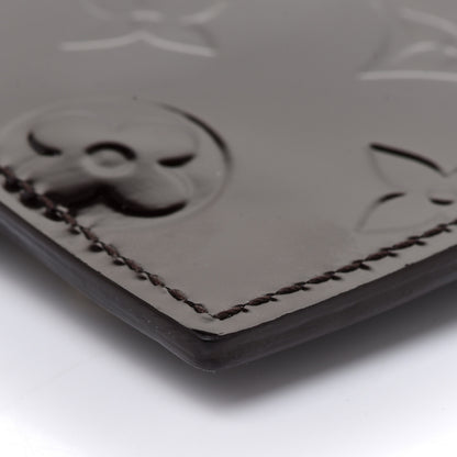 Louis Vuitton Vernis Pershing Square Clutch GM Rouge Fauviste 9 of 11