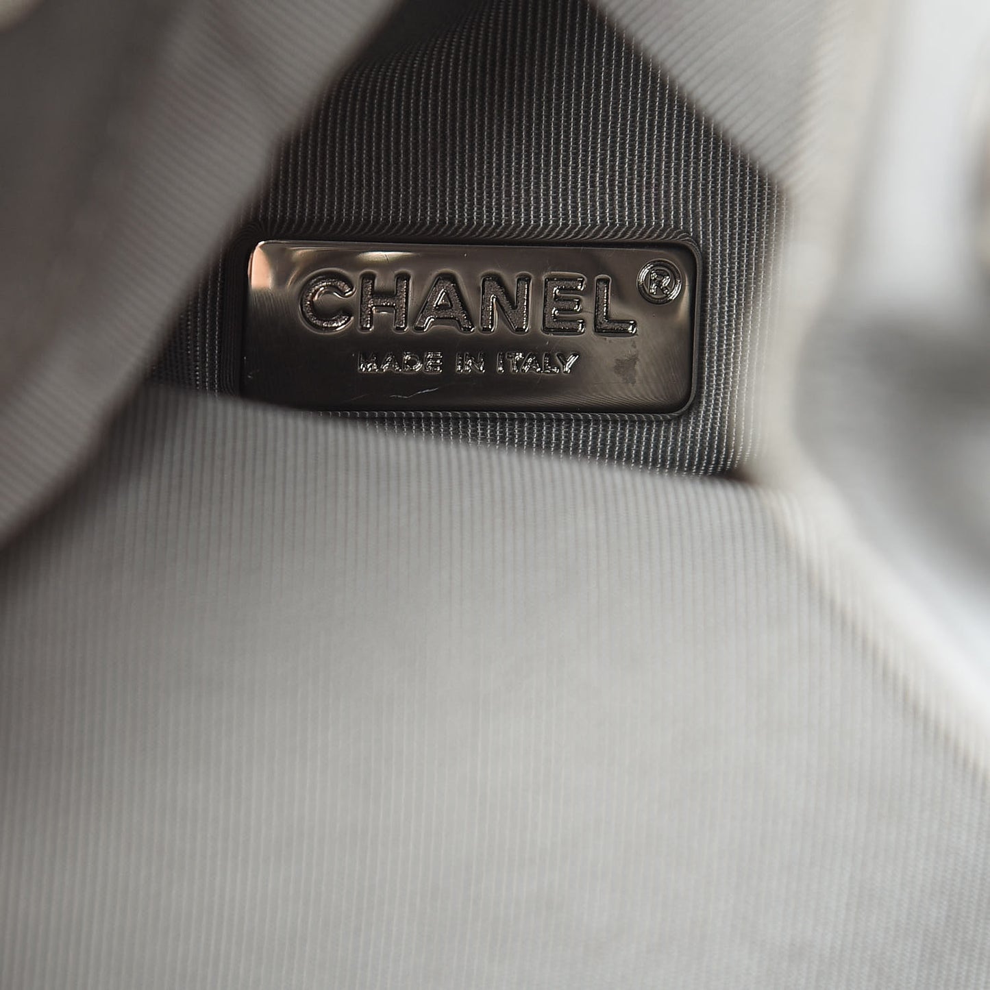 Metallic Lambskin Quilted Small In Seoul Backpack Silver