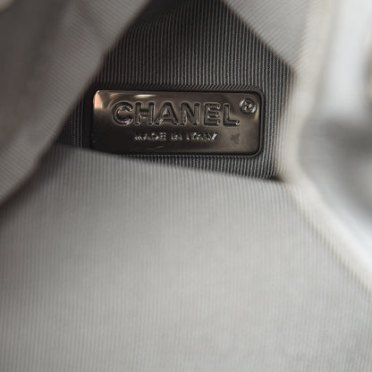 Chanel Metallic Lambskin Quilted Small In Seoul Backpack Silver 6 of 10