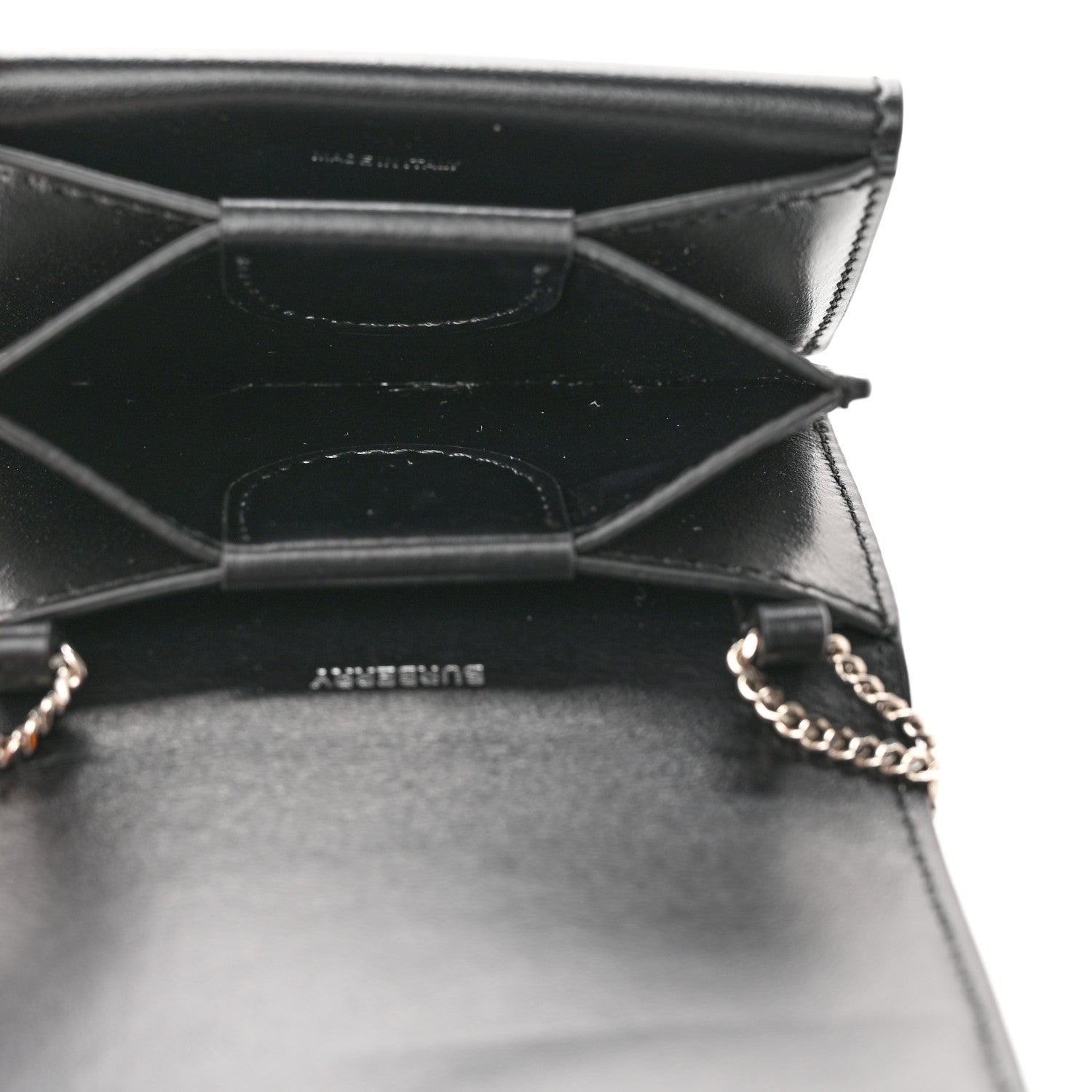 Burberry Vintage Check Jessie TB Crossbody Black 5 of 9