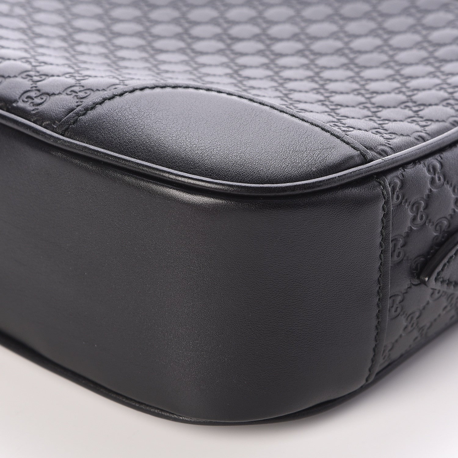 Gucci Microguccissima Mini Bree Messenger Bag Black 10 of 10