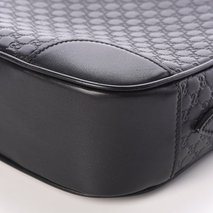 Gucci Microguccissima Mini Bree Messenger Bag Black 10 of 10