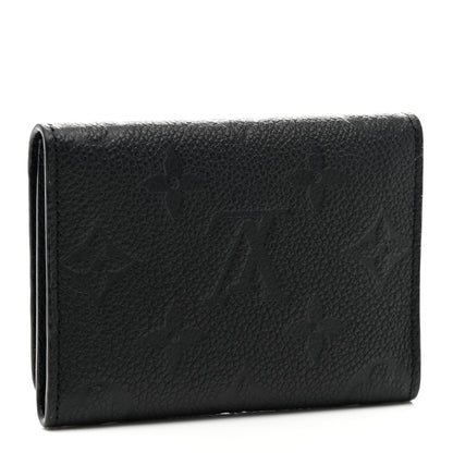Louis Vuitton Empreinte Business Card Holder Black 3 of 7