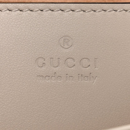Gucci Calfskin Matelasse Mini GG Marmont Shoulder Bag Light Grey 6 of 10