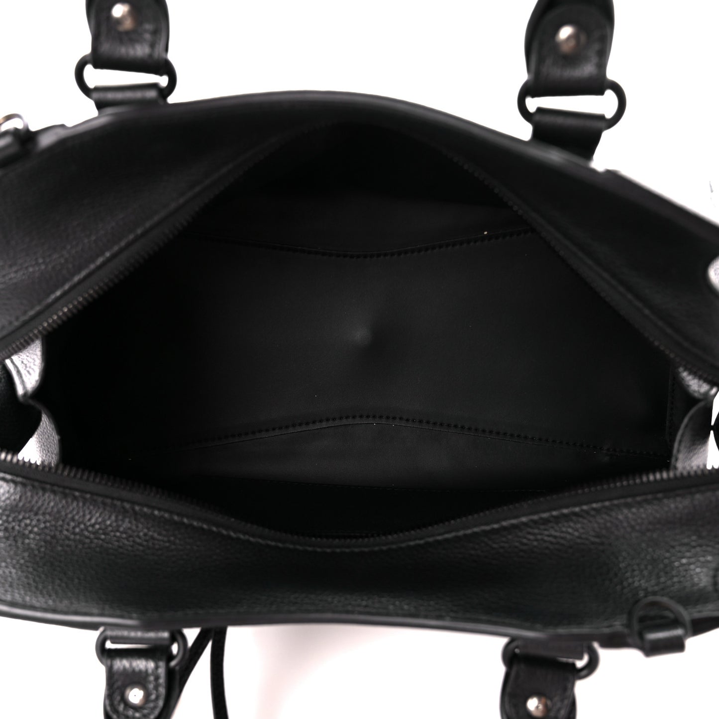 Grained Calfskin Neo Classic Black Hardware S City Black