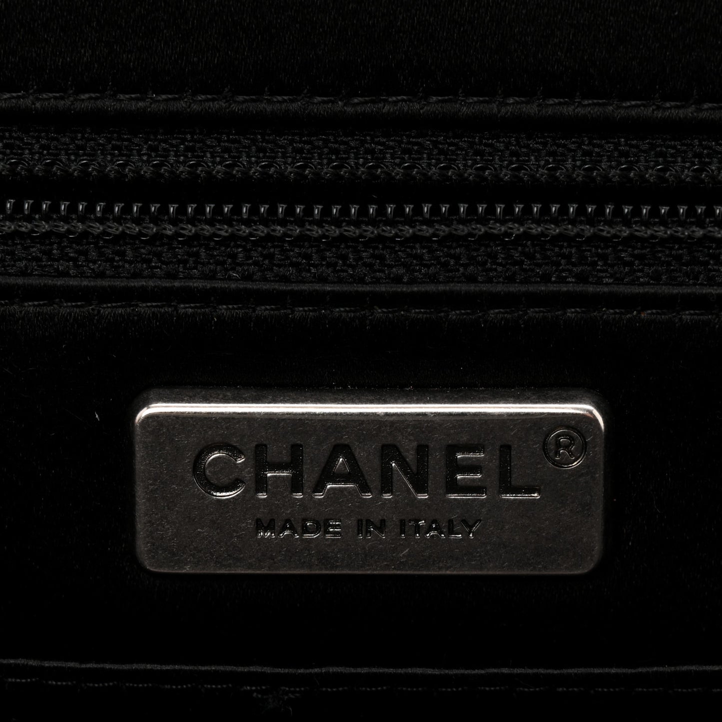 Lambskin Tweed We Need Clutch Black
