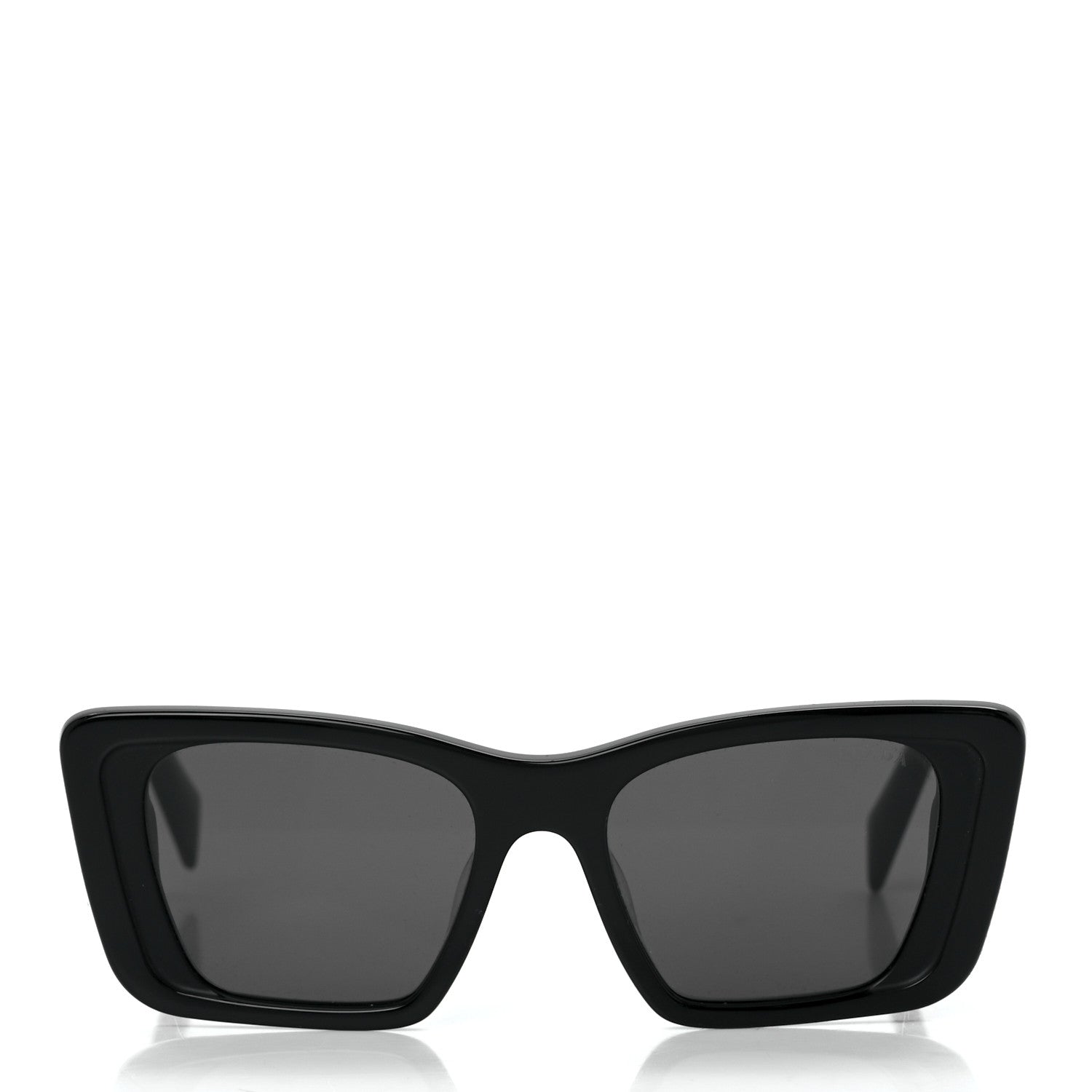 Prada Acetate Symbole Sunglasses SPR 08Y Black 2 of 7