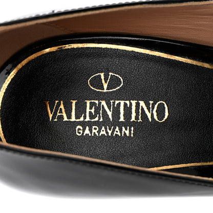 Valentino Garavani Patent Tan-Go 55/155mm Platform Pumps 39.5 Black 7 of 15