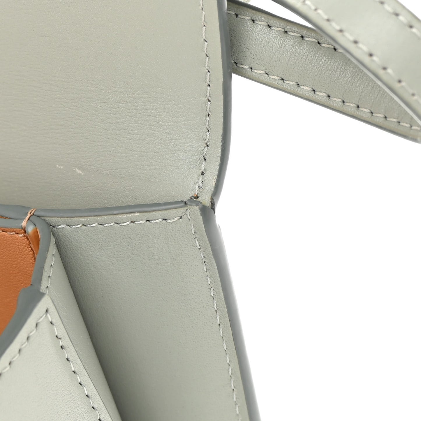 Silk Calfskin Small Goya Bag Gray