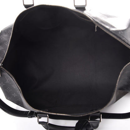 Louis Vuitton Monogram Eclipse Keepall Bandouliere 55 5 of 9