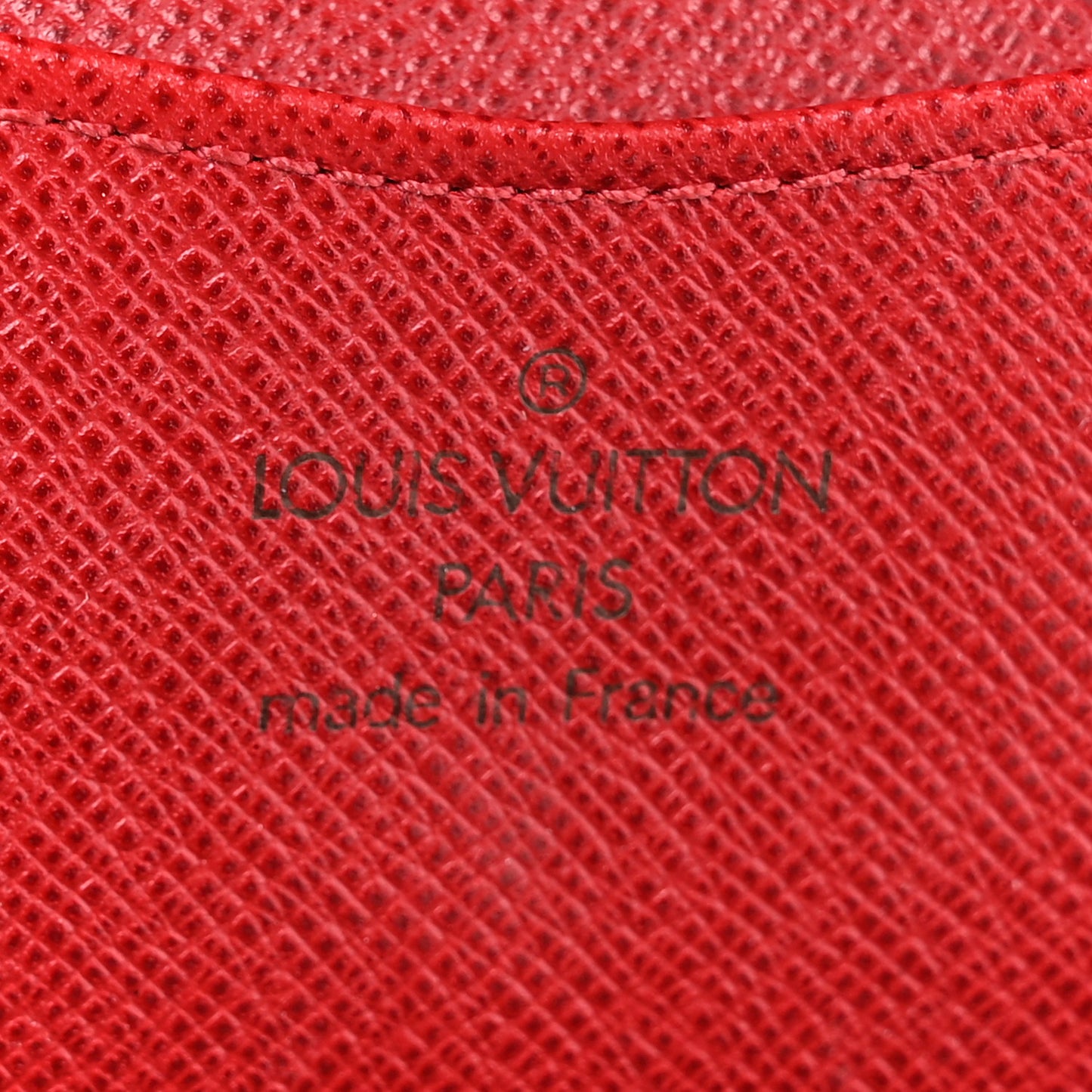 Monogram Josephine Wallet Red