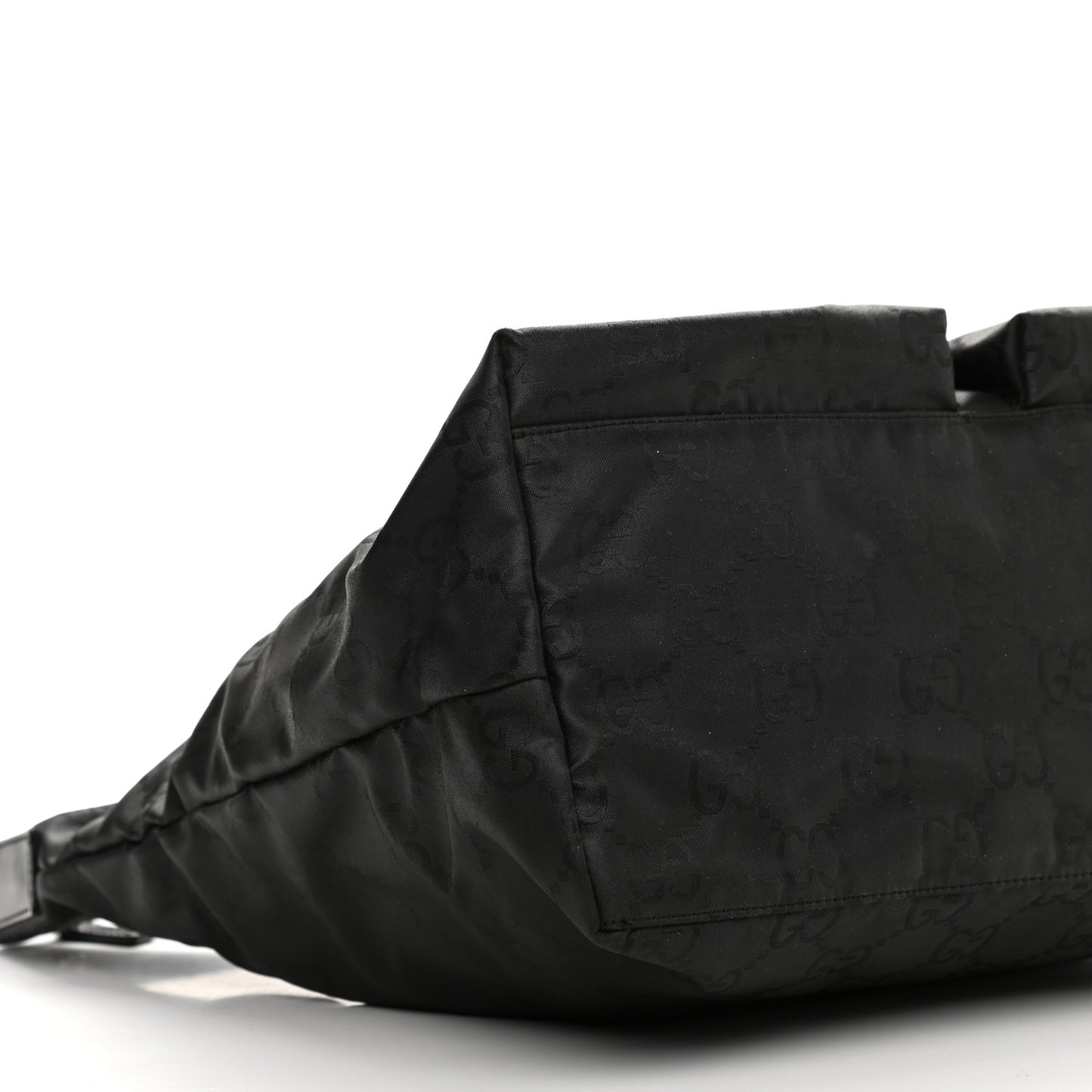 Nylon Monogram Hobo Black